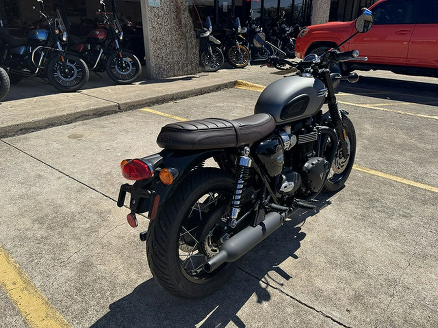 2026 Triumph Bonneville T120 Black Matt Silver Ice