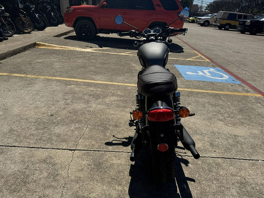 2026 Triumph Bonneville T120 Black Matt Silver Ice