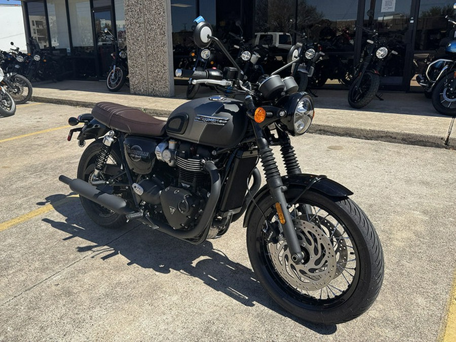 2026 Triumph Bonneville T120 Black Matt Silver Ice