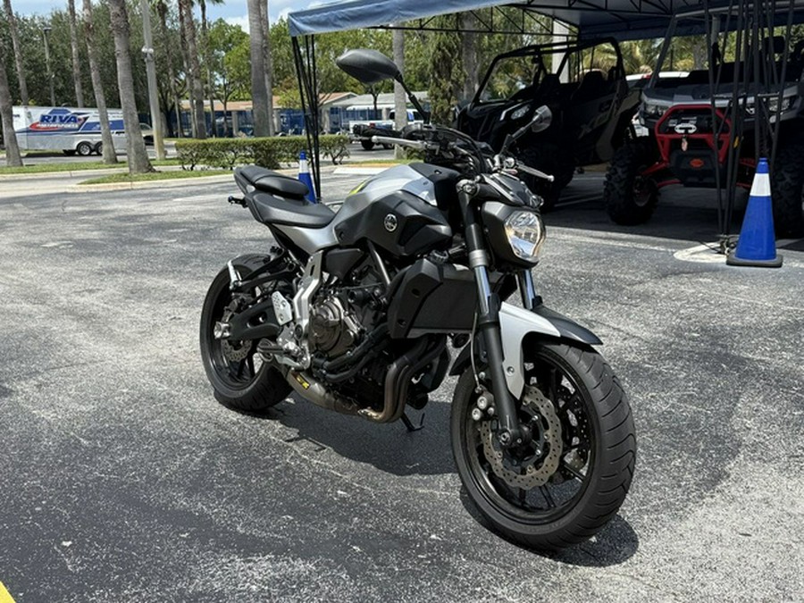 2017 Yamaha FZ 07
