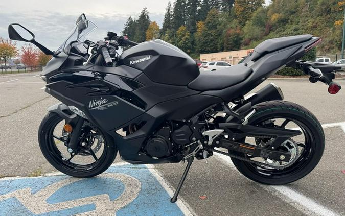 2026 Kawasaki Ninja 500 ABS Metallic Flat Spark Black