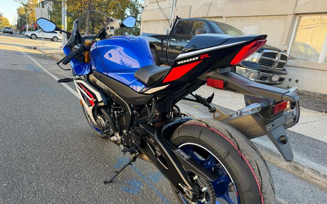 2027 Suzuki Motor of America Inc. GSX-R1000RS 40th Anniversary Edition