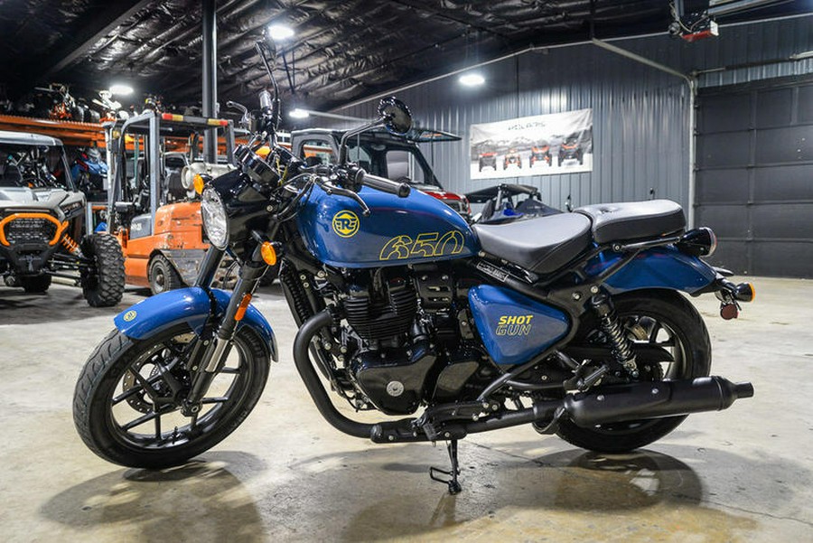 2024 Royal Enfield Shotgun 650 Plasma Blue