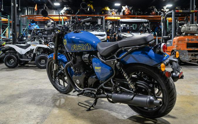 2024 Royal Enfield Shotgun 650 Plasma Blue