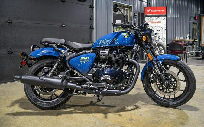 2024 Royal Enfield Shotgun 650 Plasma Blue