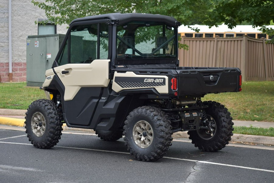 2024 Can-Am® Defender Limited HD10 Desert Tan & Timeless Black