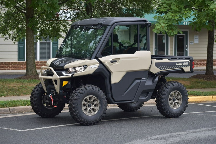 2024 Can-Am® Defender Limited HD10 Desert Tan & Timeless Black