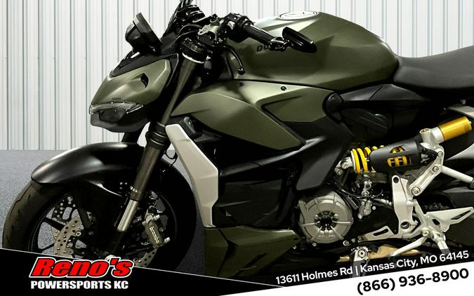 2024 Ducati Streetfighter V2 - Storm Green