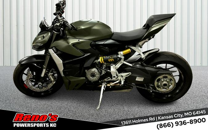 2024 Ducati Streetfighter V2 - Storm Green