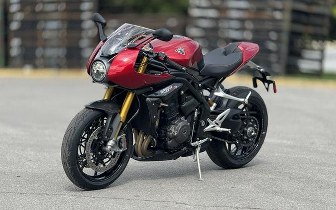 2022 Triumph Speed Triple 1200 RR Red Hopper Storm Grey