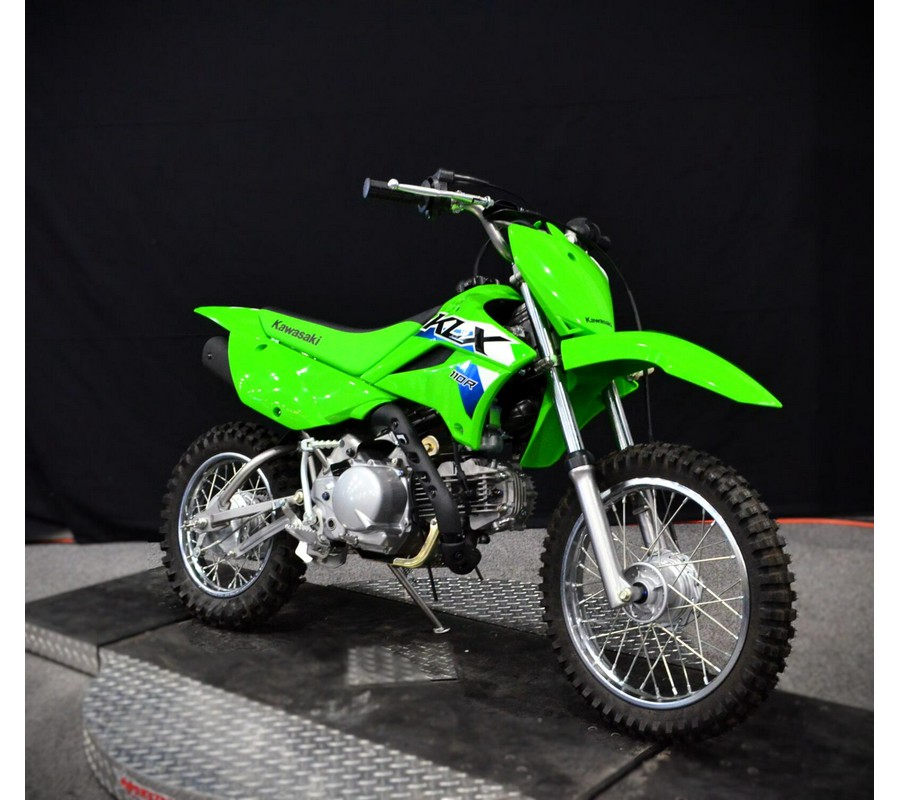 2026 Kawasaki KLX110R L Lime Green
