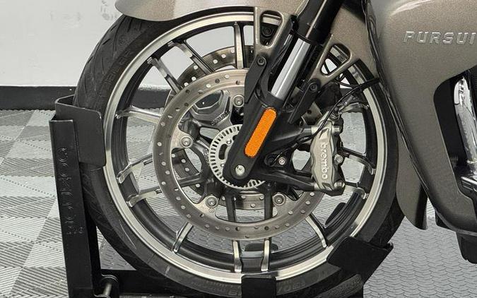 2025 Indian Motorcycle® Pursuit® Limited 112 w/PowerBand Audio Heavy Metal with Black Metallic