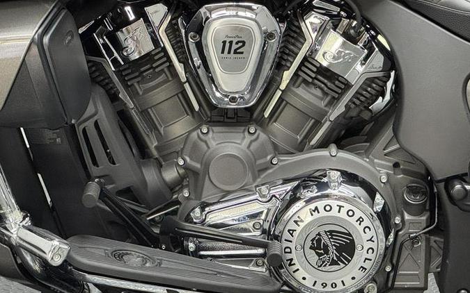 2025 Indian Motorcycle® Pursuit® Limited 112 w/PowerBand Audio Heavy Metal with Black Metallic