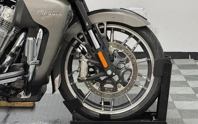 2025 Indian Motorcycle® Pursuit® Limited 112 w/PowerBand Audio Heavy Metal with Black Metallic