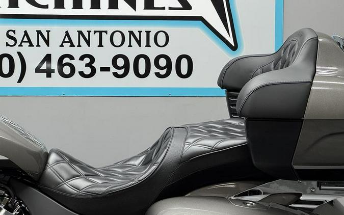 2025 Indian Motorcycle® Pursuit® Limited 112 w/PowerBand Audio Heavy Metal with Black Metallic