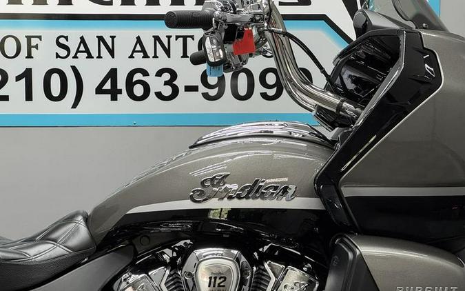 2025 Indian Motorcycle® Pursuit® Limited 112 w/PowerBand Audio Heavy Metal with Black Metallic