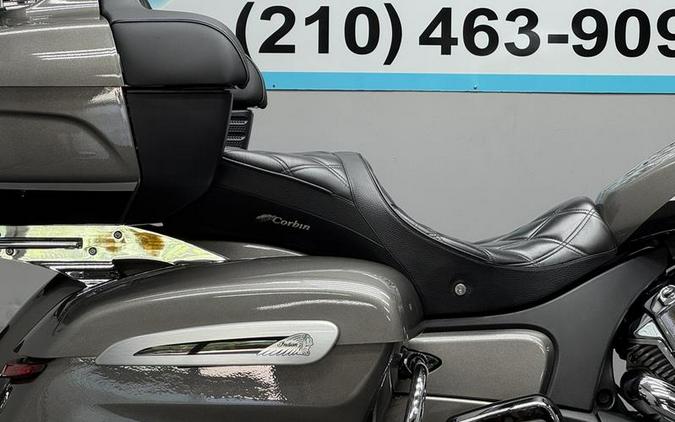 2025 Indian Motorcycle® Pursuit® Limited 112 w/PowerBand Audio Heavy Metal with Black Metallic