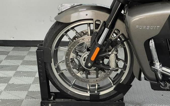 2025 Indian Motorcycle® Pursuit® Limited 112 w/PowerBand Audio Heavy Metal with Black Metallic