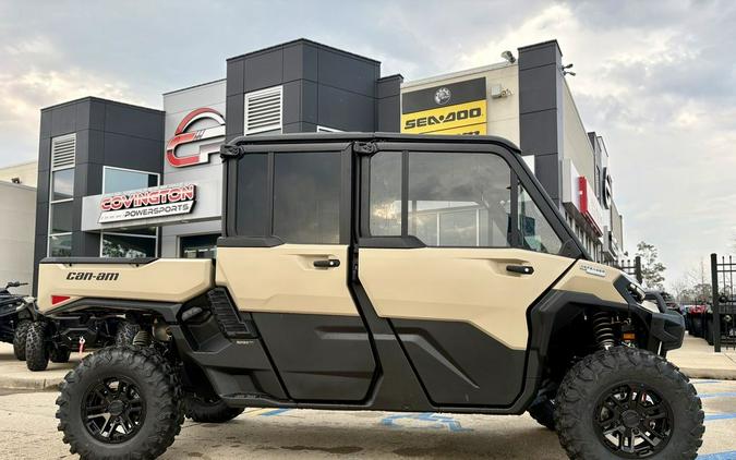 2026 Can-Am® Defender MAX Limited HD11 Desert Tan & Carbon Black