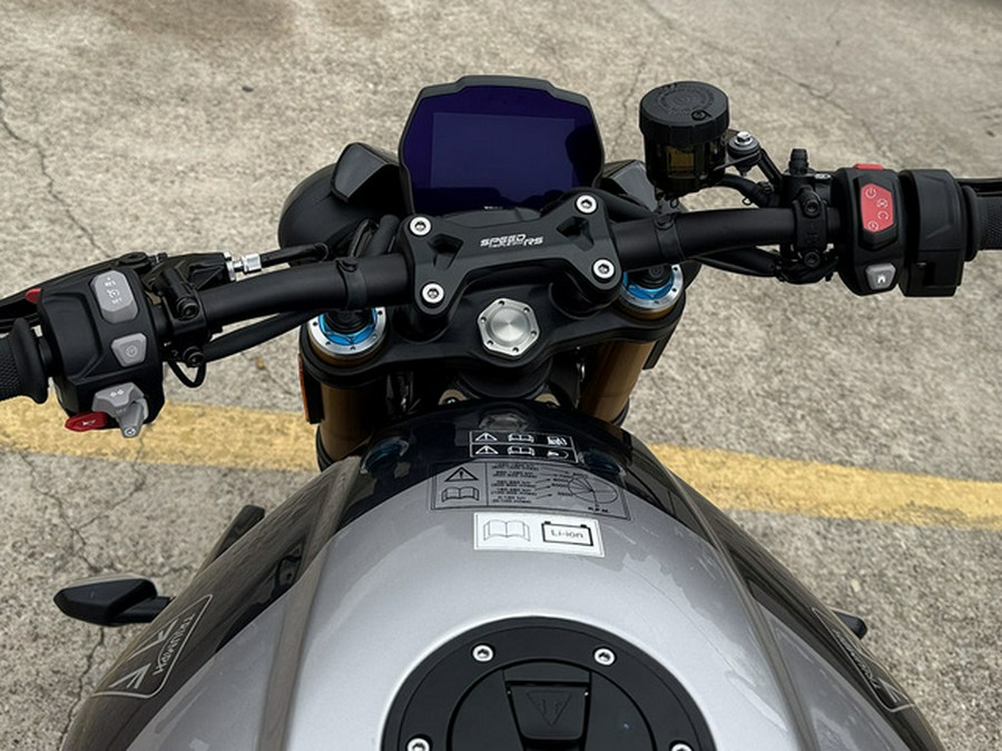 2026 Triumph Speed Triple 1200 RS Granite/Triumph Racing Yellow 1200 RS GraniteDiablo Red