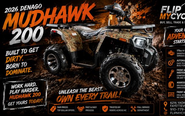 2026 DENAGO MUDHAWK 200 FI - F518081