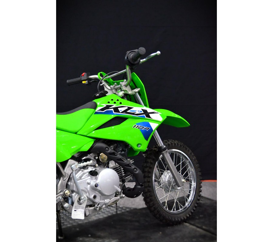 2026 Kawasaki KLX110R Lime Green