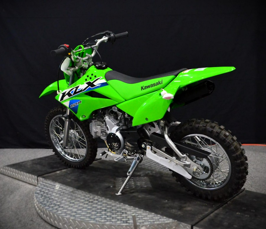 2026 Kawasaki KLX110R Lime Green
