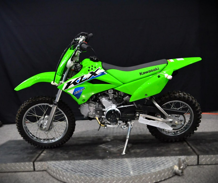 2026 Kawasaki KLX110R Lime Green