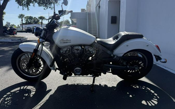 2020 Indian Motorcycle Scout ABS White Smoke