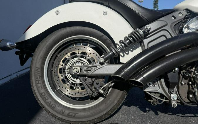 2020 Indian Motorcycle Scout ABS White Smoke