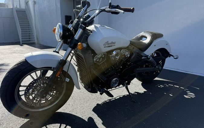 2020 Indian Motorcycle Scout ABS White Smoke