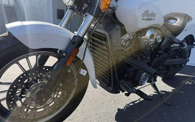 2020 Indian Motorcycle Scout ABS White Smoke