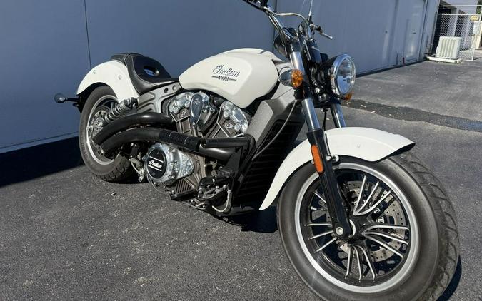 2020 Indian Motorcycle Scout ABS White Smoke