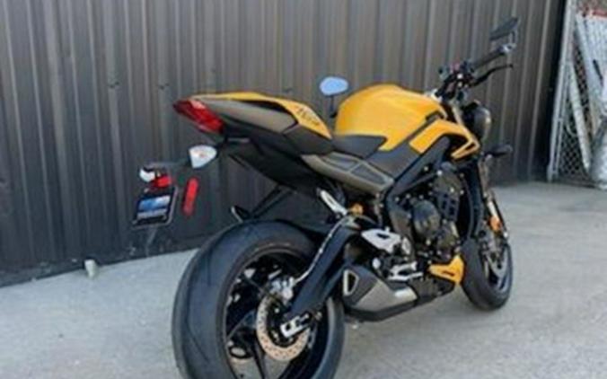 2024 Triumph Street Triple 765 RS Cosmic Yellow RS