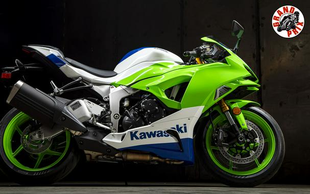 2024 Kawasaki Ninja® ZX™-6R 40th Anniversary Edition ABS