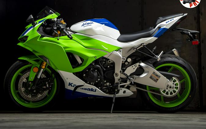 2024 Kawasaki Ninja® ZX™-6R 40th Anniversary Edition ABS