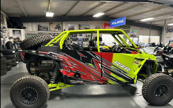 2021 Polaris RZR Turbo S 4 Lifted Lime LE