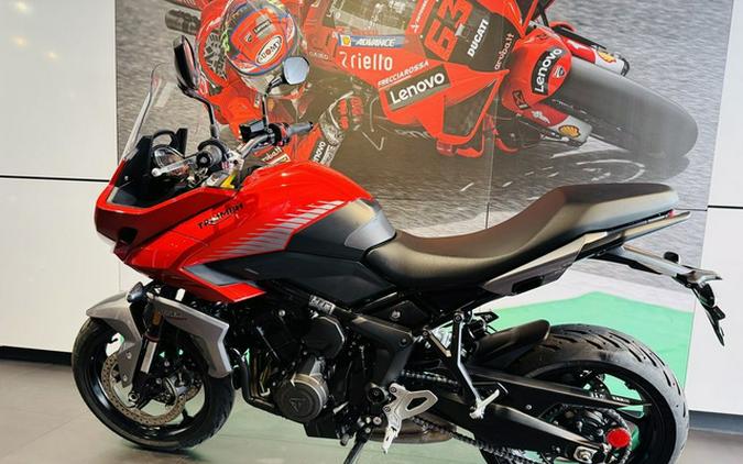 2023 Triumph Tiger Sport 660 Korosi Red Graphite