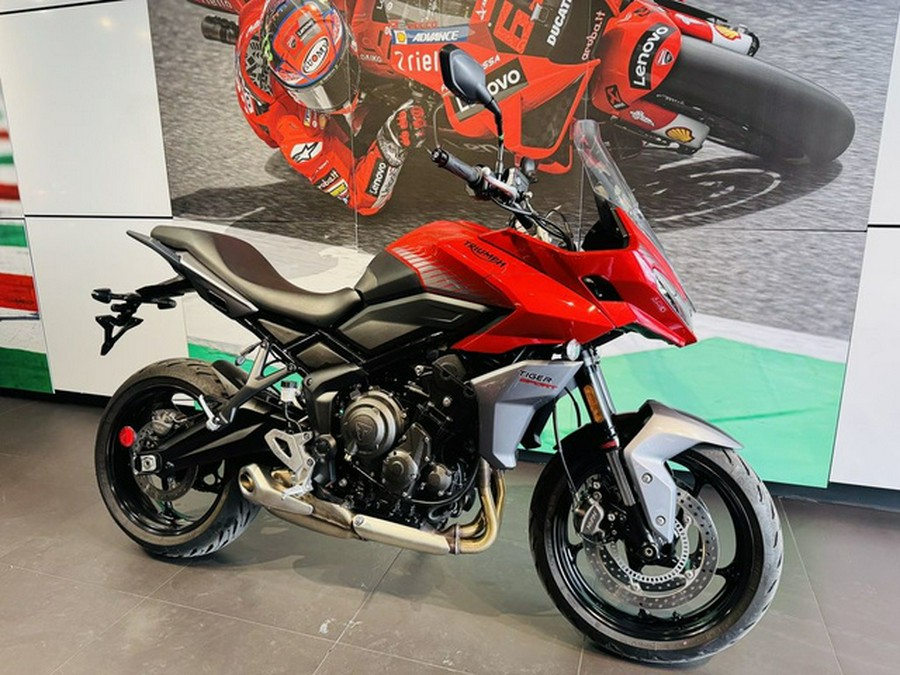 2023 Triumph Tiger Sport 660 Korosi Red Graphite