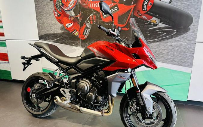 2023 Triumph Tiger Sport 660 Korosi Red Graphite