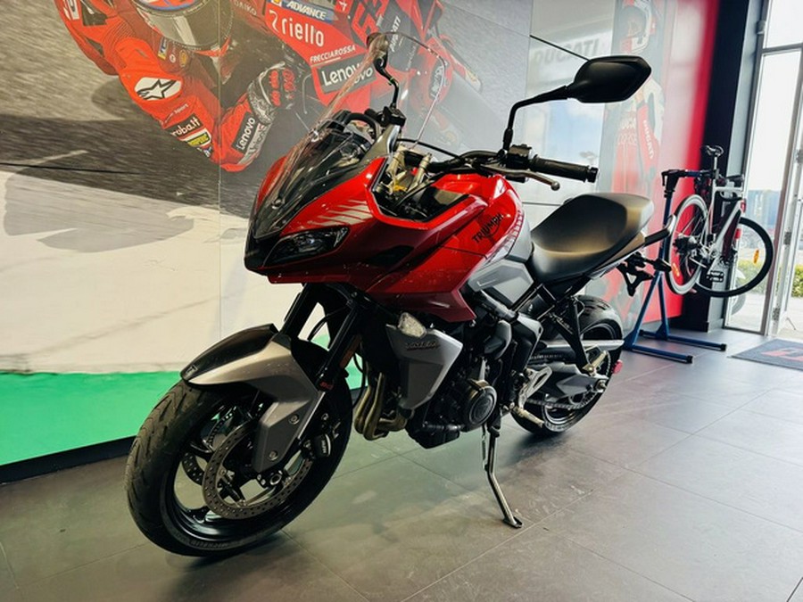2023 Triumph Tiger Sport 660 Korosi Red Graphite