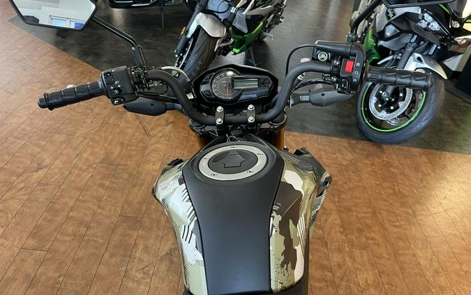 2025 Kawasaki Z125 PRO Cypher Camo Beige