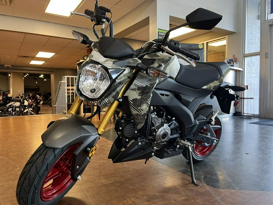 2025 Kawasaki Z125 PRO Cypher Camo Beige
