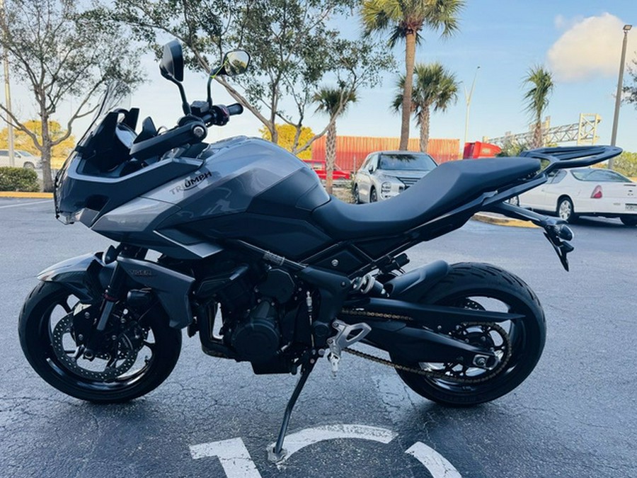 2023 Triumph Tiger Sport 660 Graphite Sapphire Black