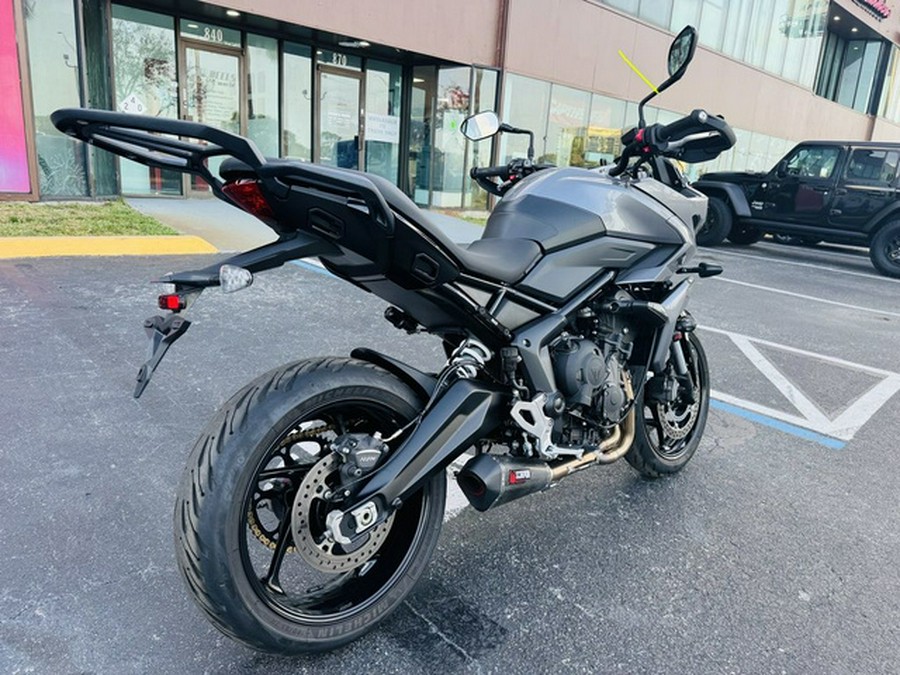 2023 Triumph Tiger Sport 660 Graphite Sapphire Black