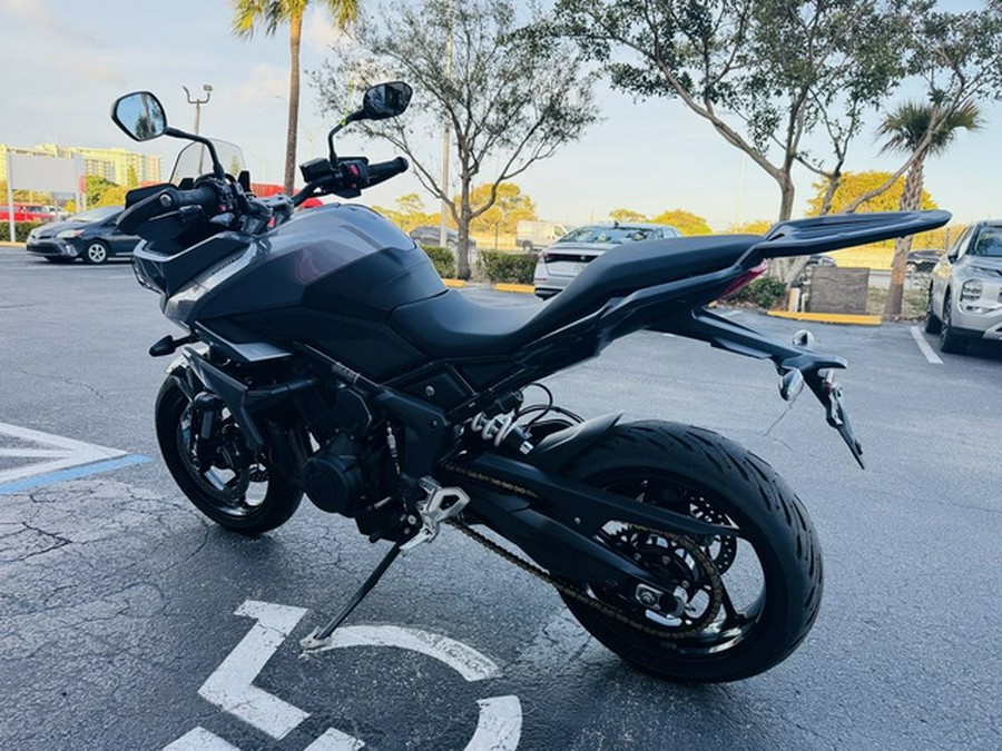 2023 Triumph Tiger Sport 660 Graphite Sapphire Black