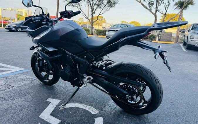 2023 Triumph Tiger Sport 660 Graphite Sapphire Black