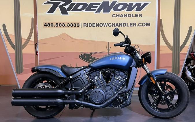 2021 Indian Motorcycle® Scout® Bobber Sixty ABS Blue Slate Smoke
