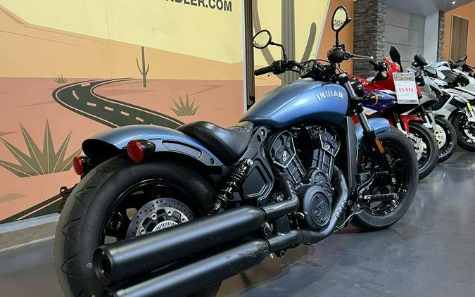 2021 Indian Motorcycle® Scout® Bobber Sixty ABS Blue Slate Smoke