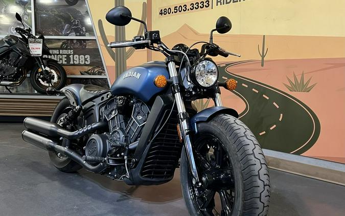 2021 Indian Motorcycle® Scout® Bobber Sixty ABS Blue Slate Smoke